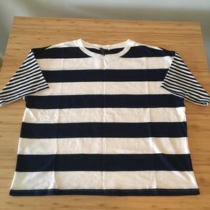 Forever21 Multi-Stripe Tee